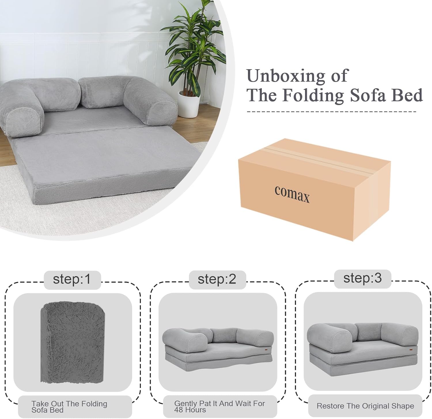 Folding Sofa Bed Queen,