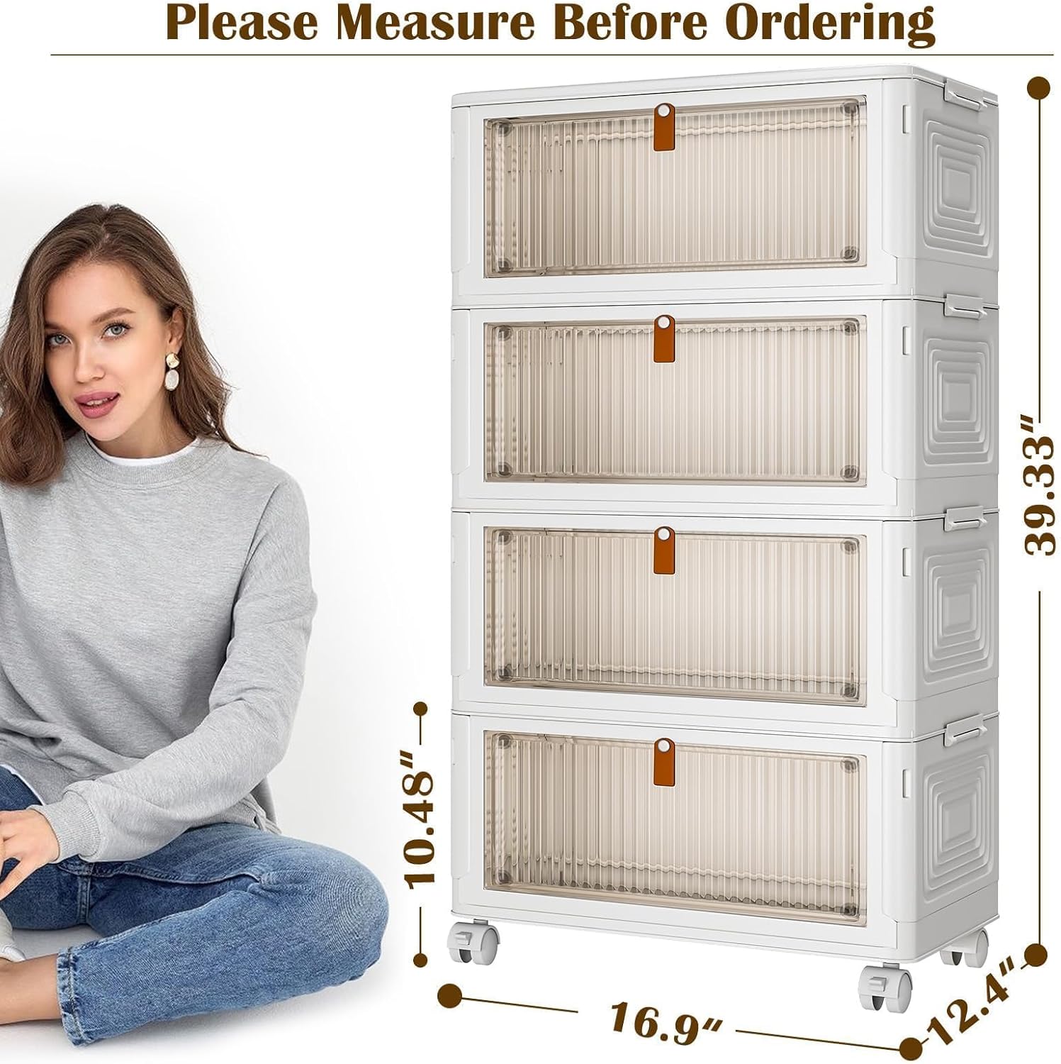 Tier Plastic Storage Bins