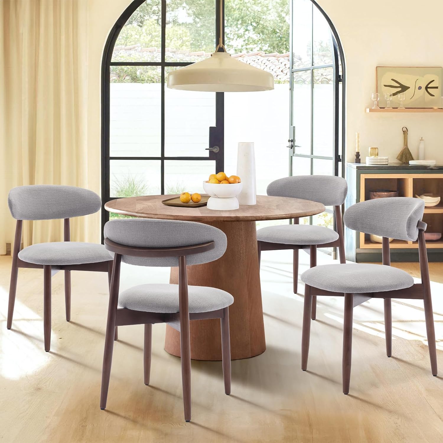 Wooden Dining Chairs Set of 4