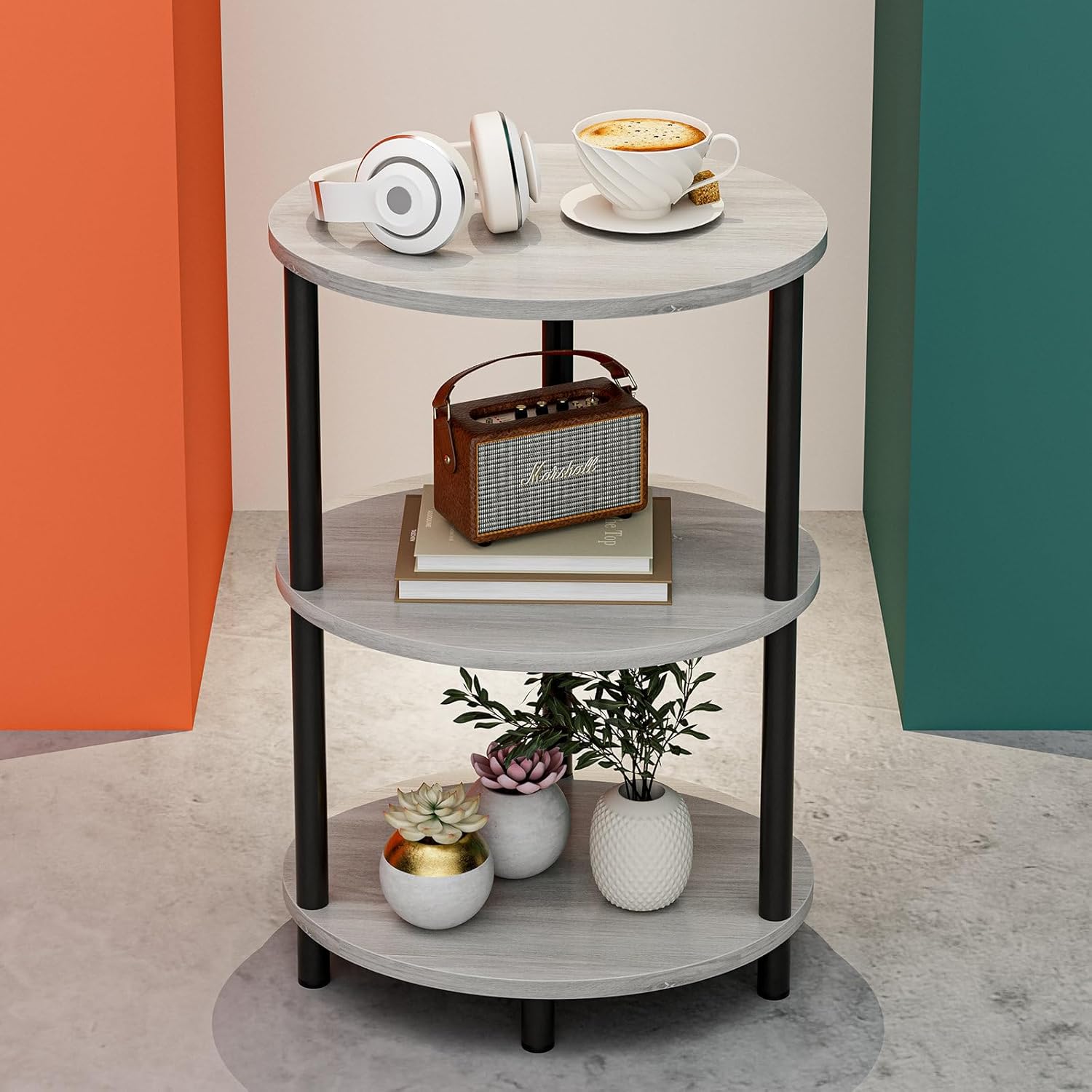 Small Round Side Table