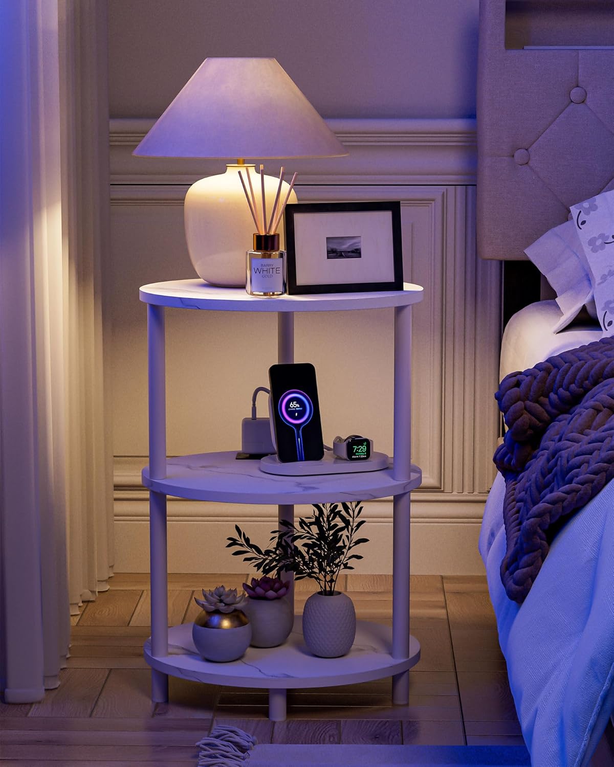 Small Round Side Table