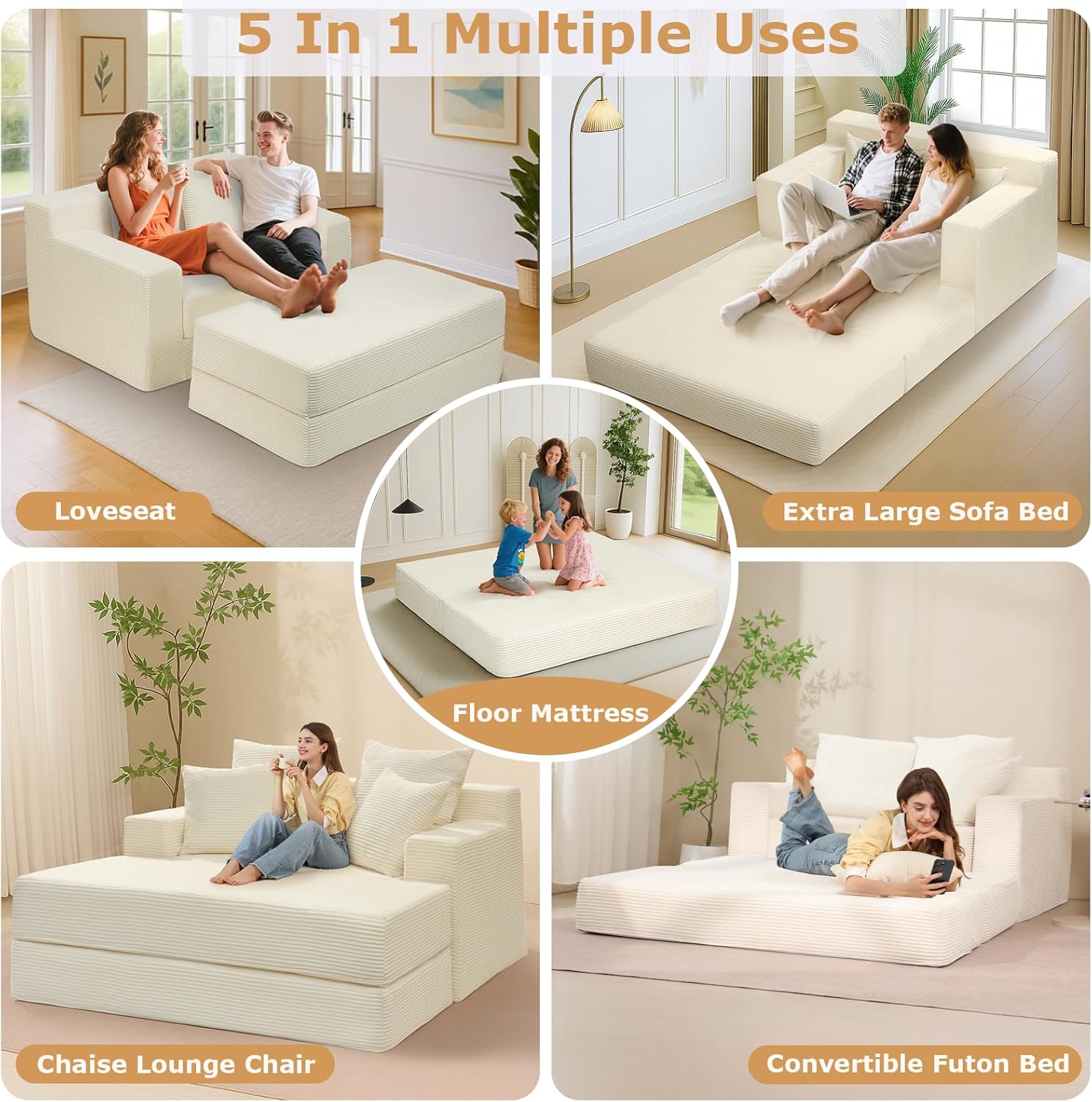 Convertible Sofa Bed,