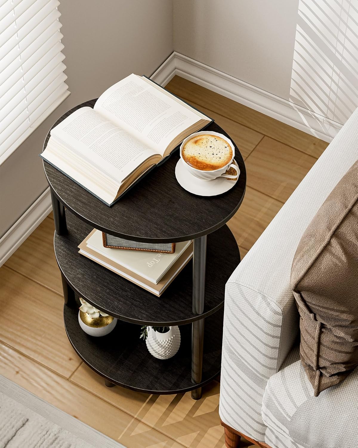 Small Round Side Table