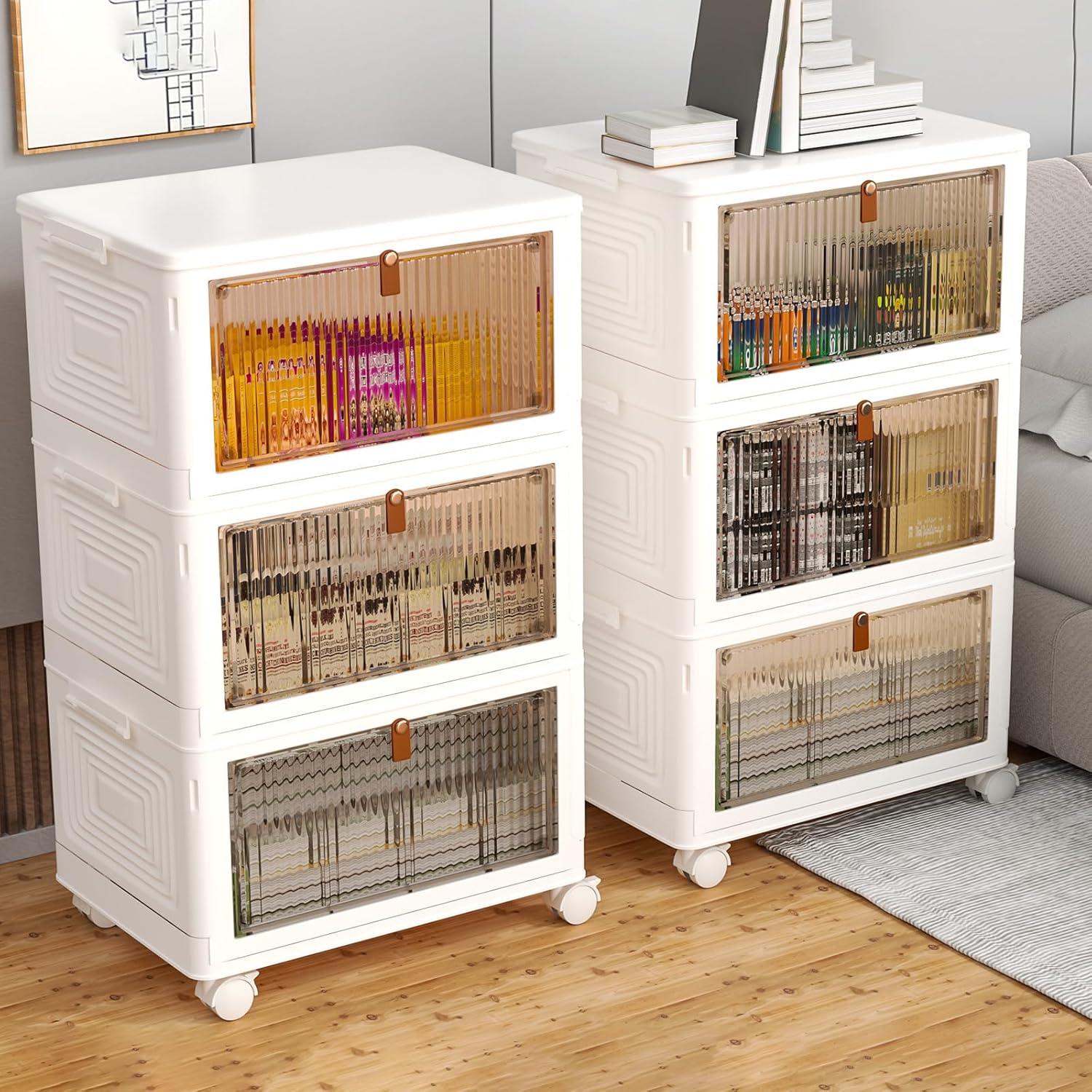 Tier Plastic Storage Bins