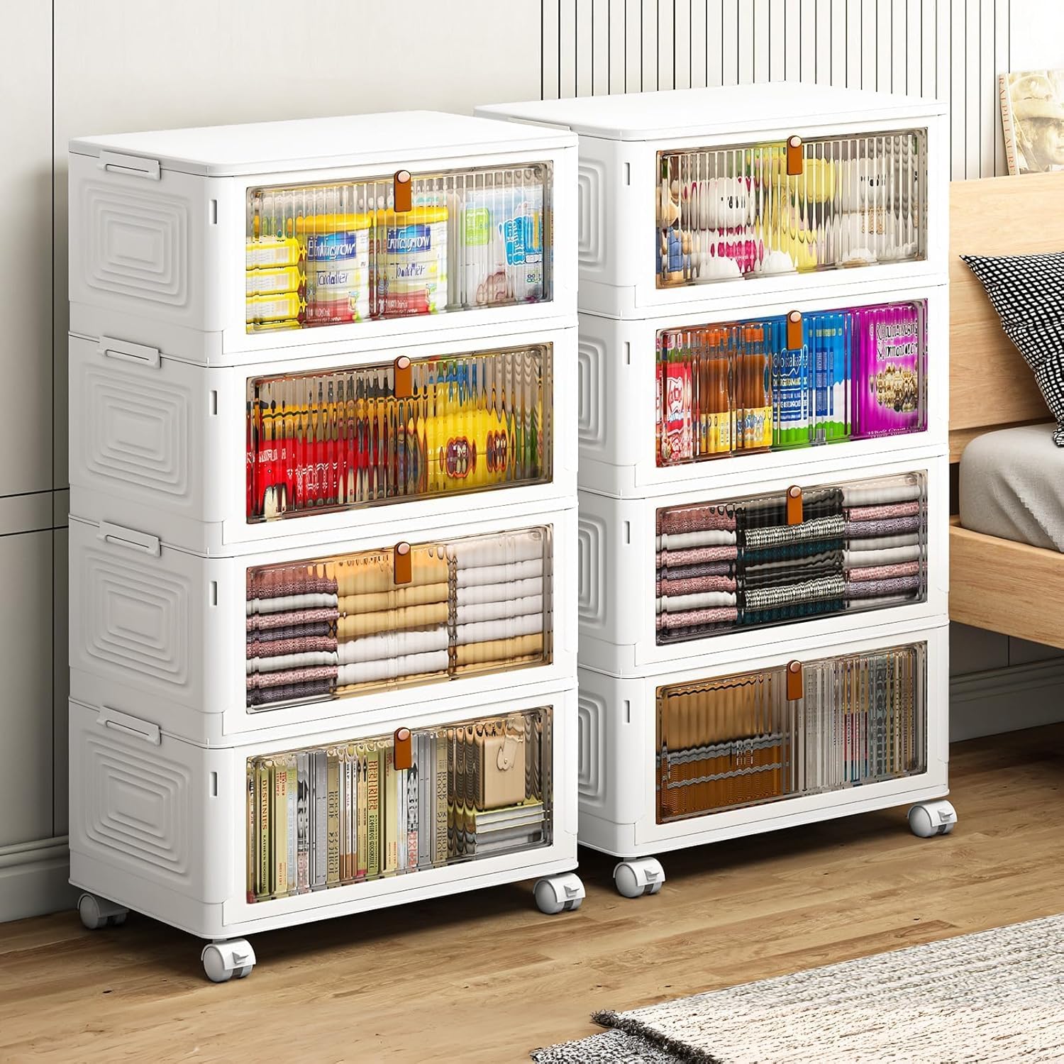 Tier Plastic Storage Bins