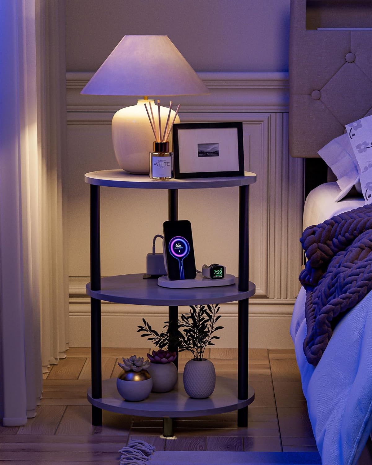 Small Round Side Table