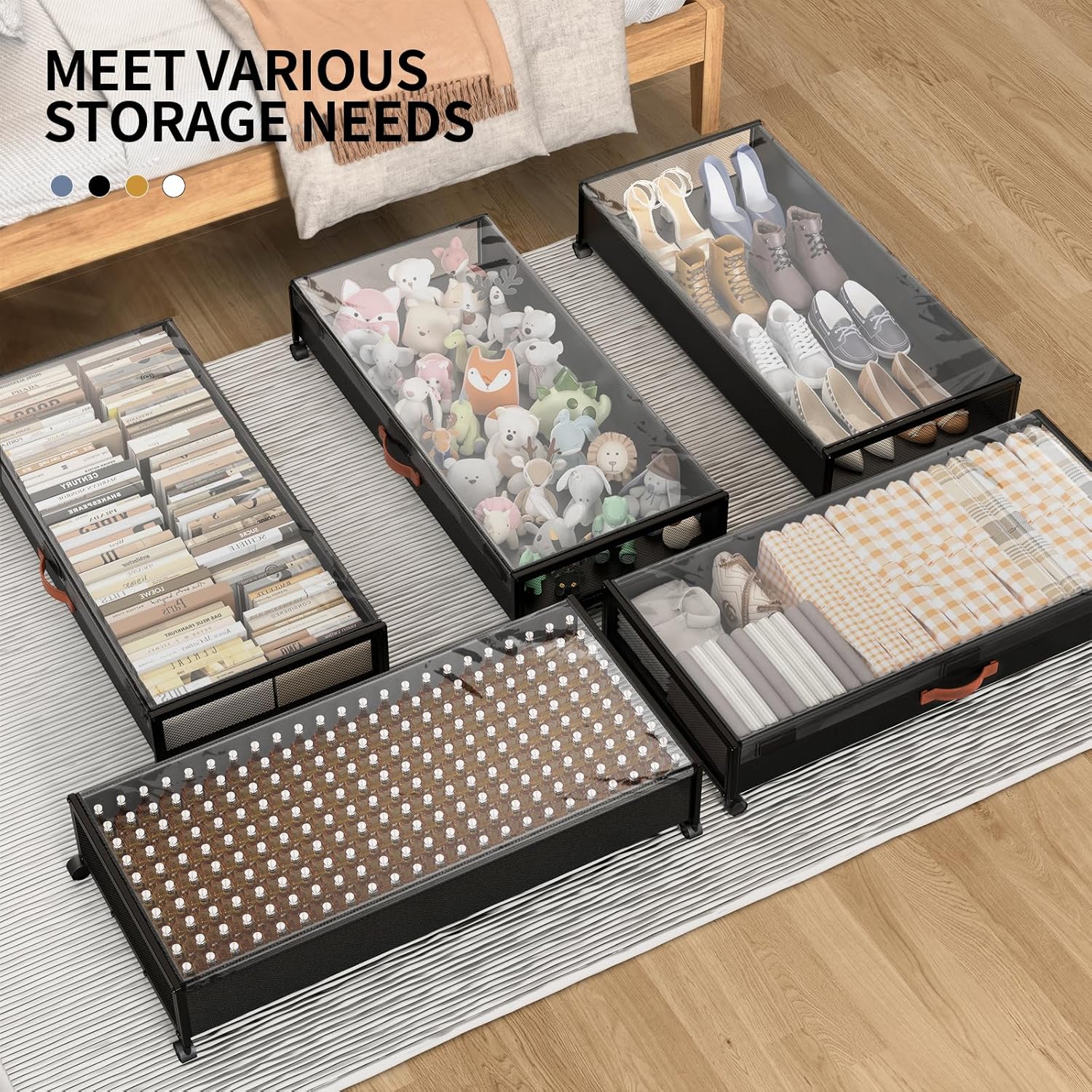 Under Bed Storage Containers With Wheels