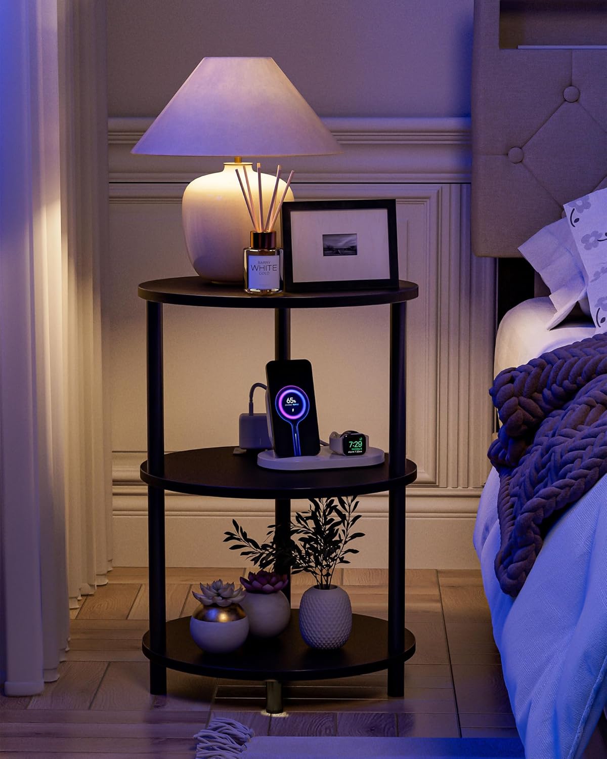 Small Round Side Table