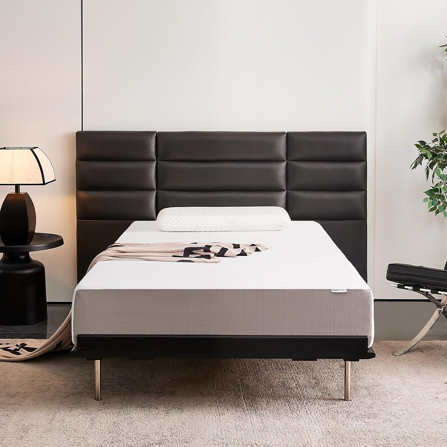 Plush Memory Foam Bed Mattress,