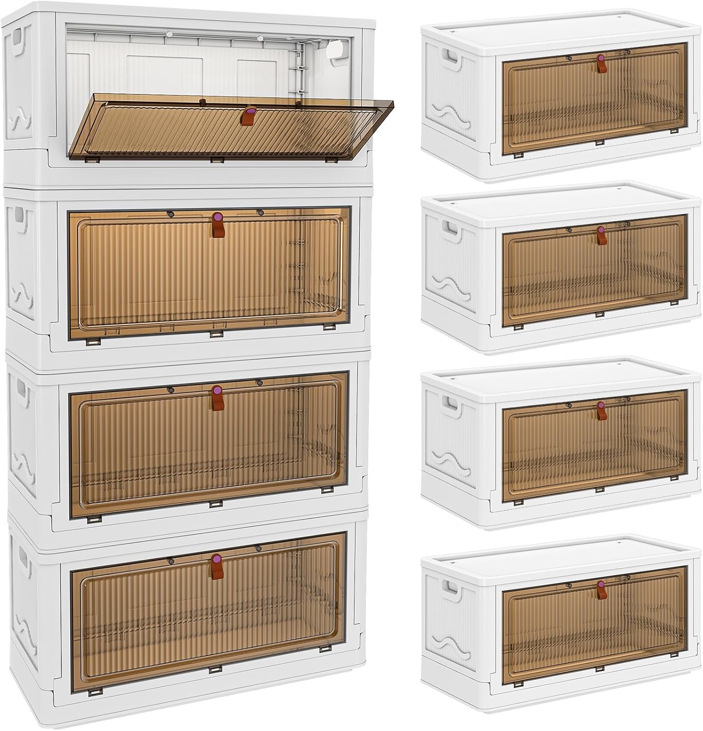 Tier Plastic Storage Bins
