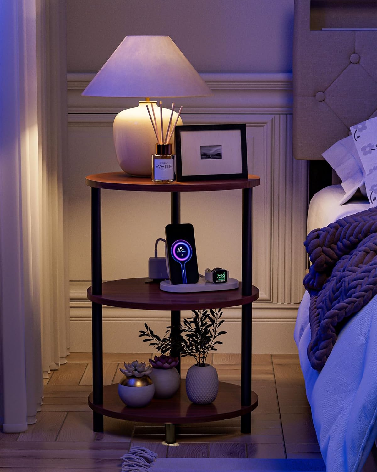 Small Round Side Table