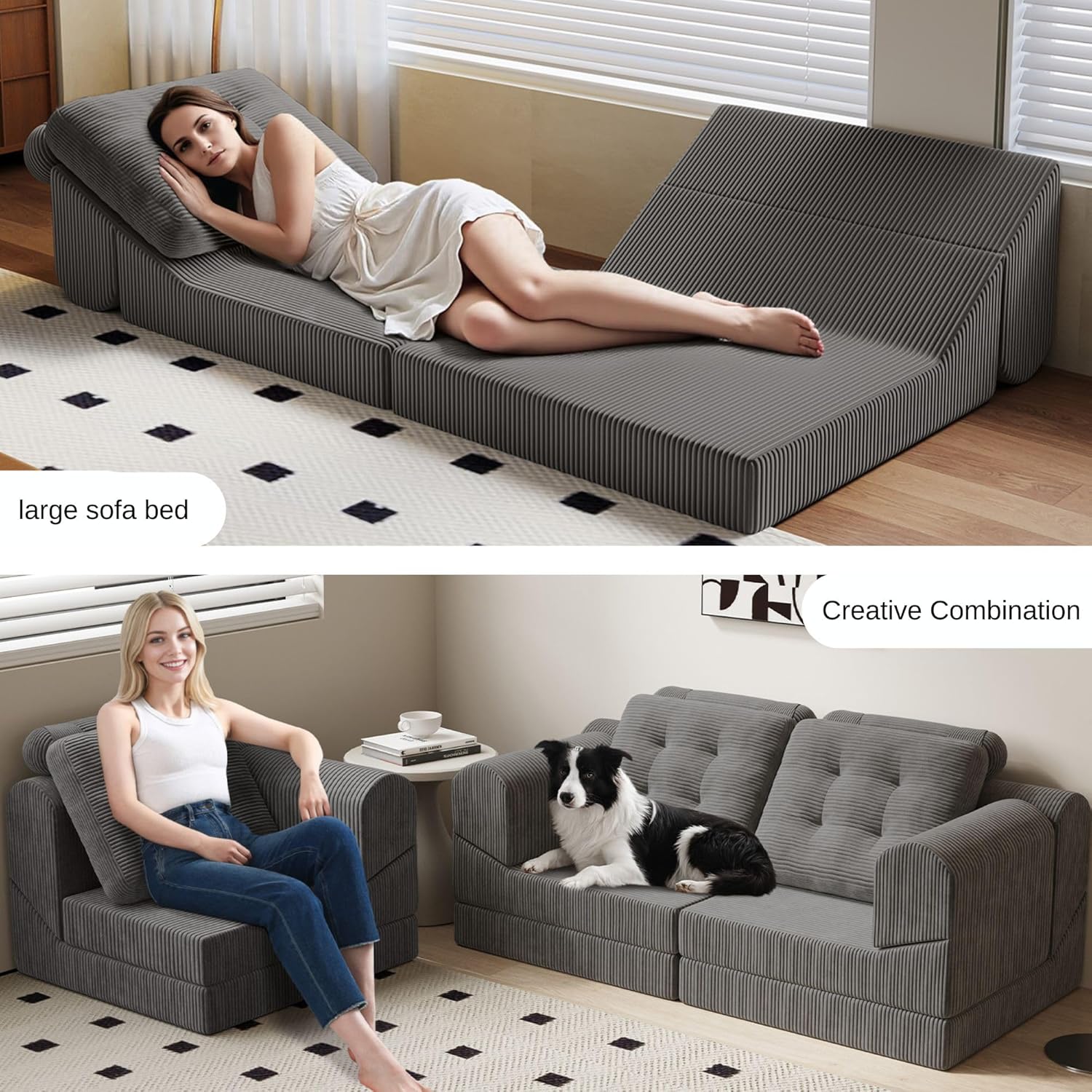 Folding Sofa Bed Queen,