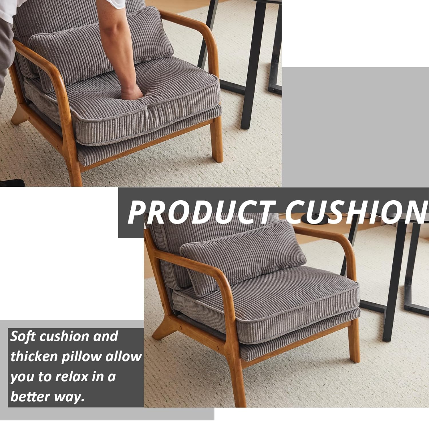 home Accent Chair Mid-Century