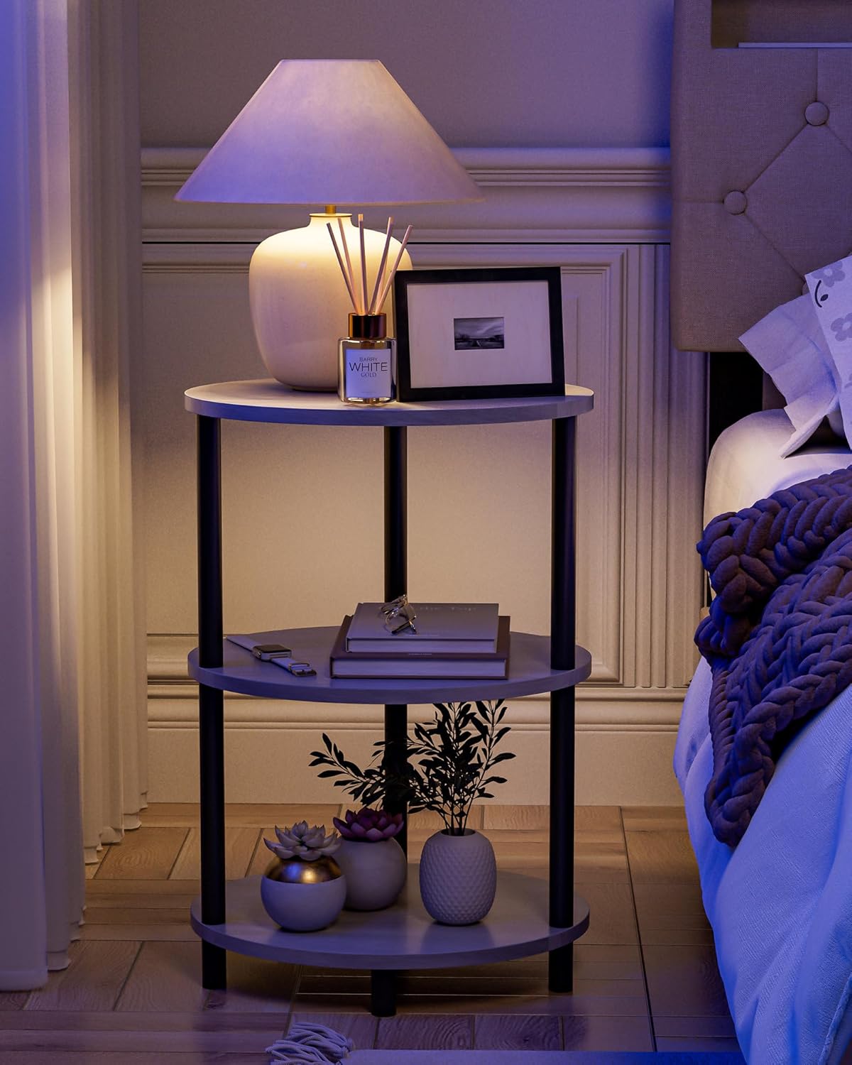 Small Round Side Table