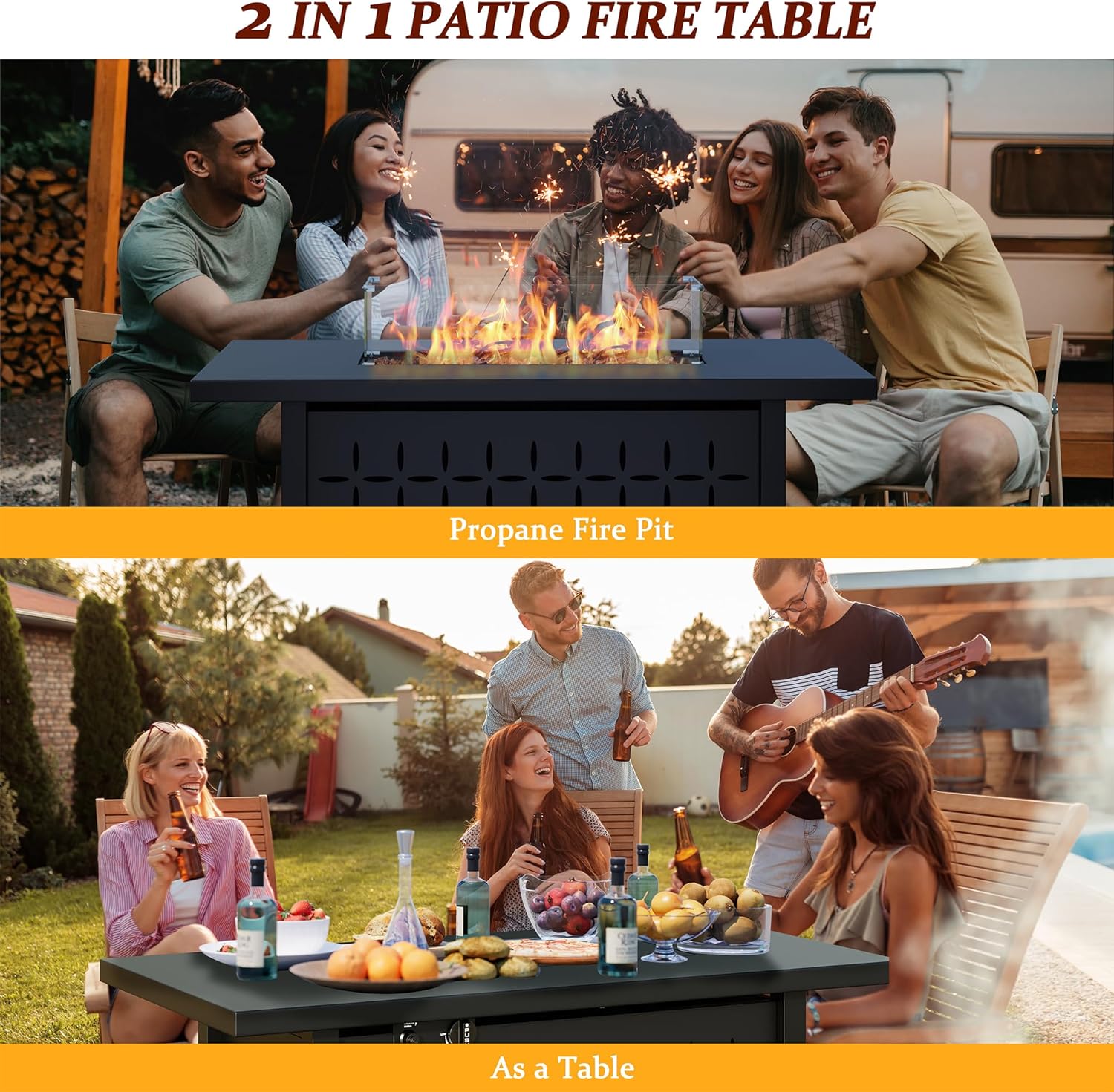 6 Pieces Outdoor Patio Furniture Set,