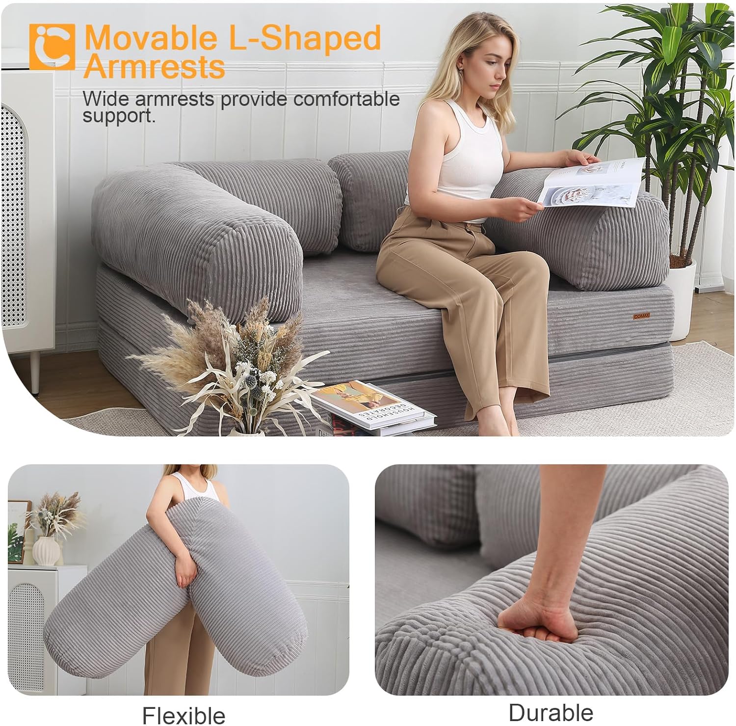 Folding Sofa Bed Queen,