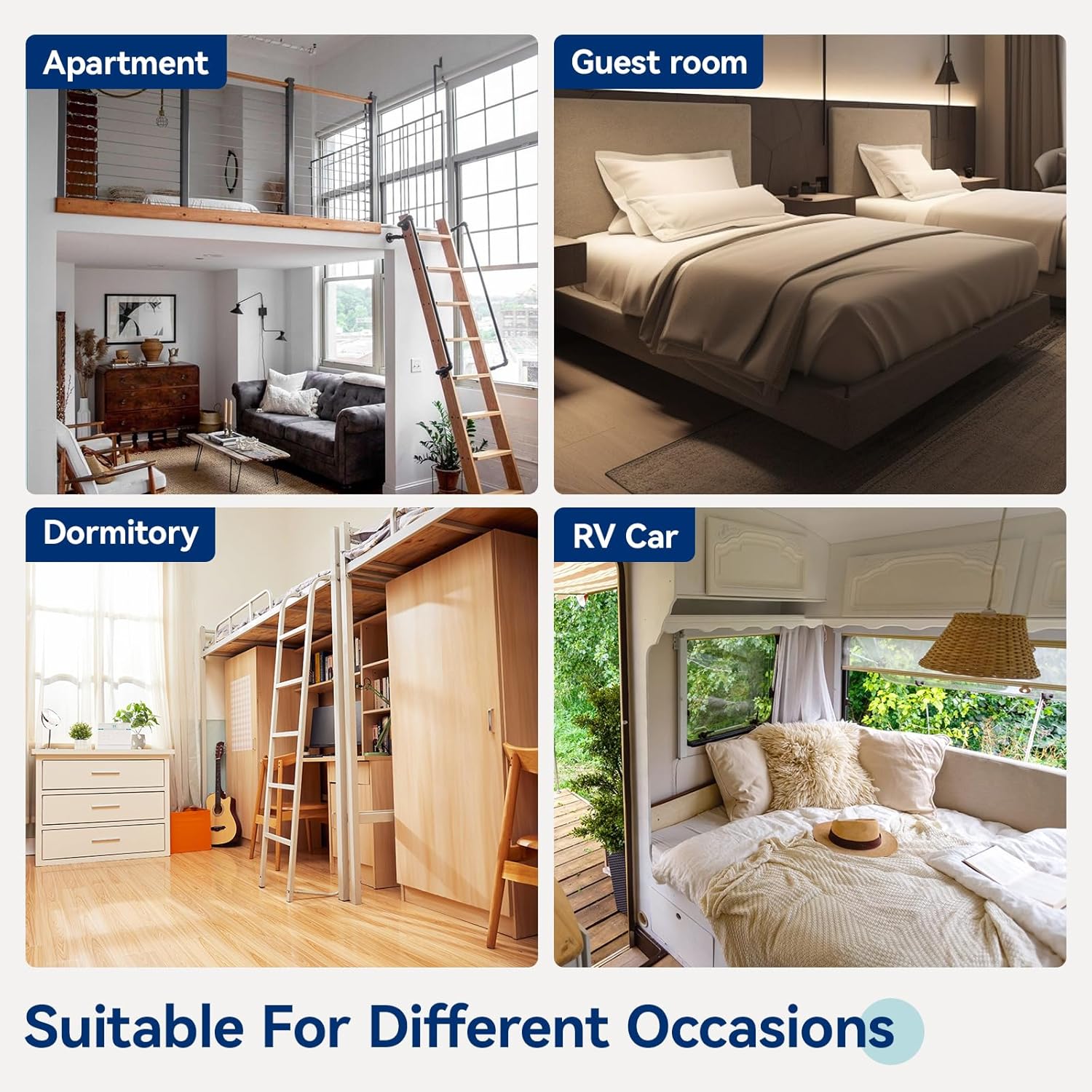 Plush Memory Foam Bed Mattress,