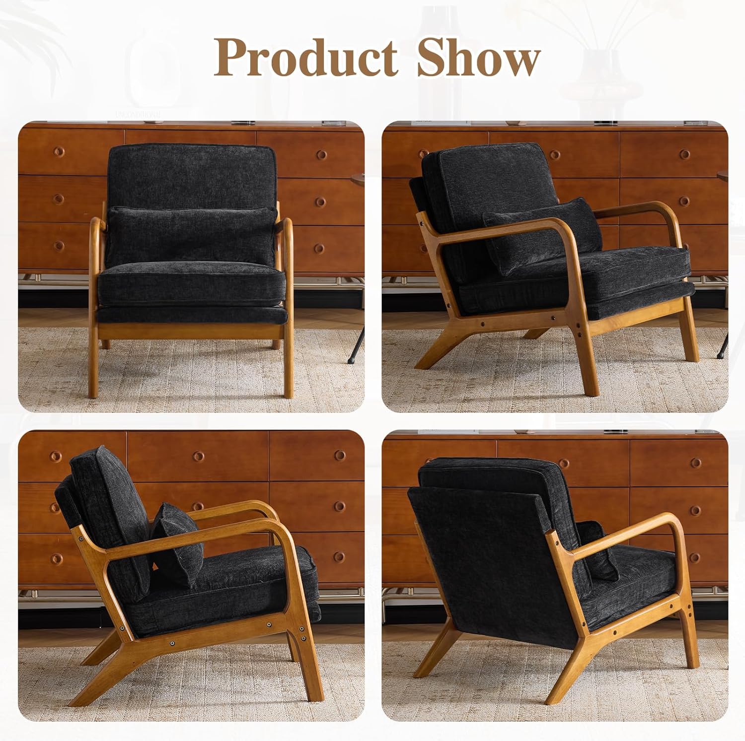 home Accent Chair Mid-Century