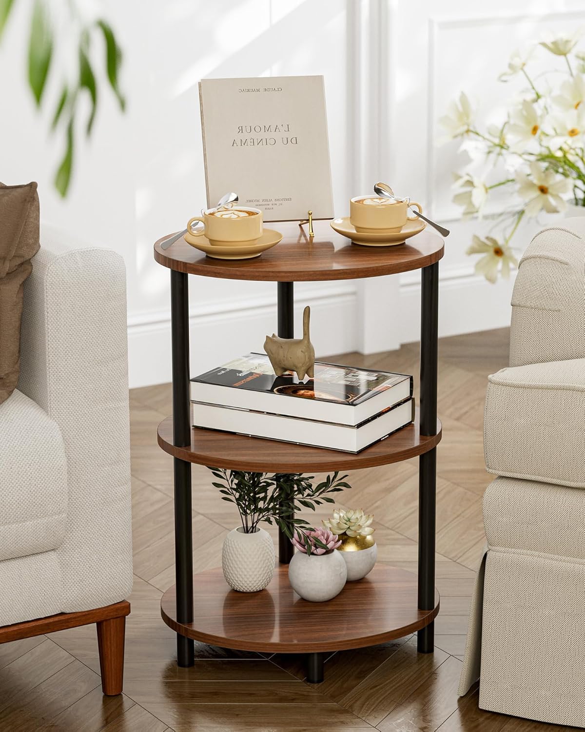 Small Round Side Table