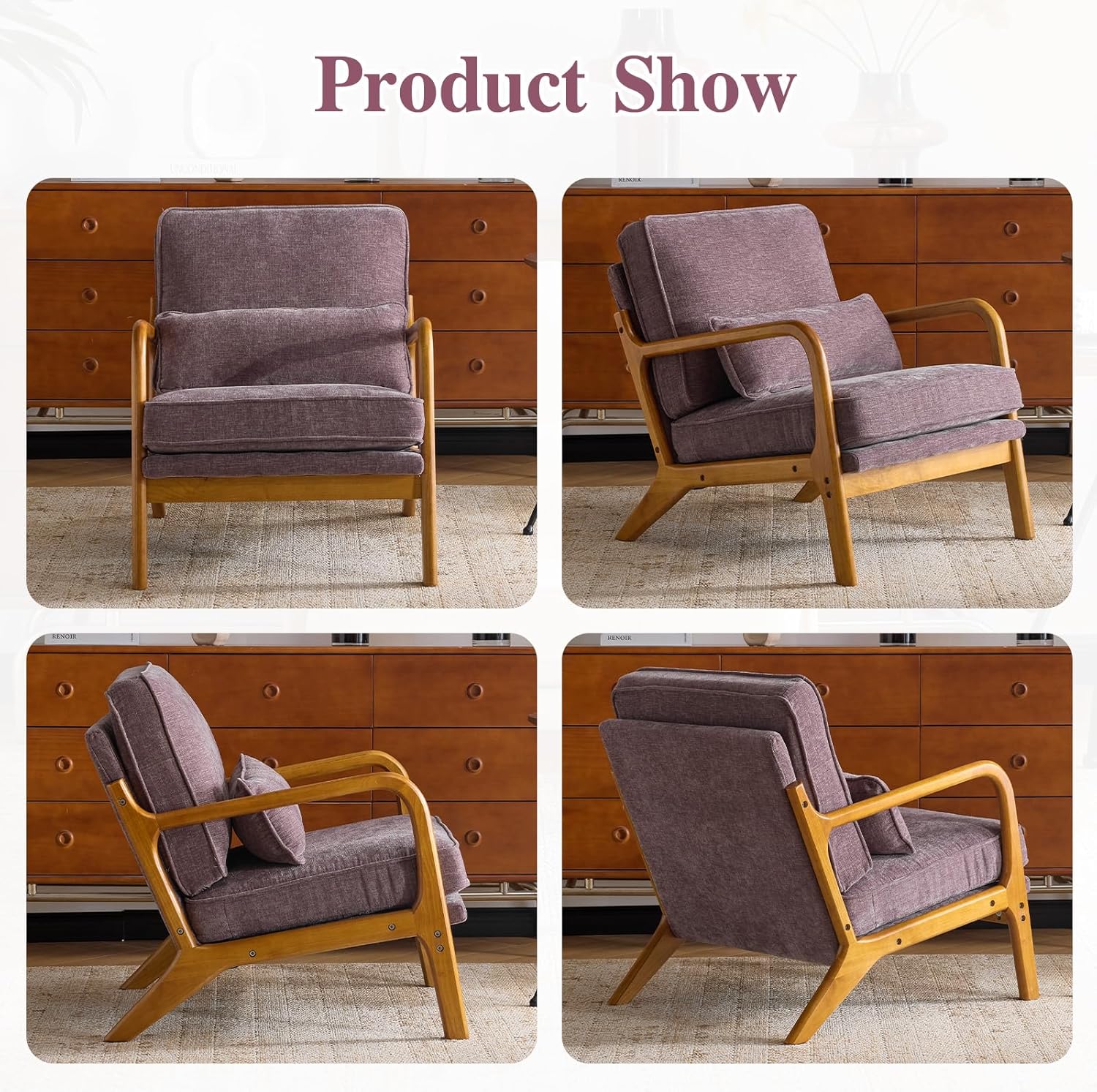 home Accent Chair Mid-Century