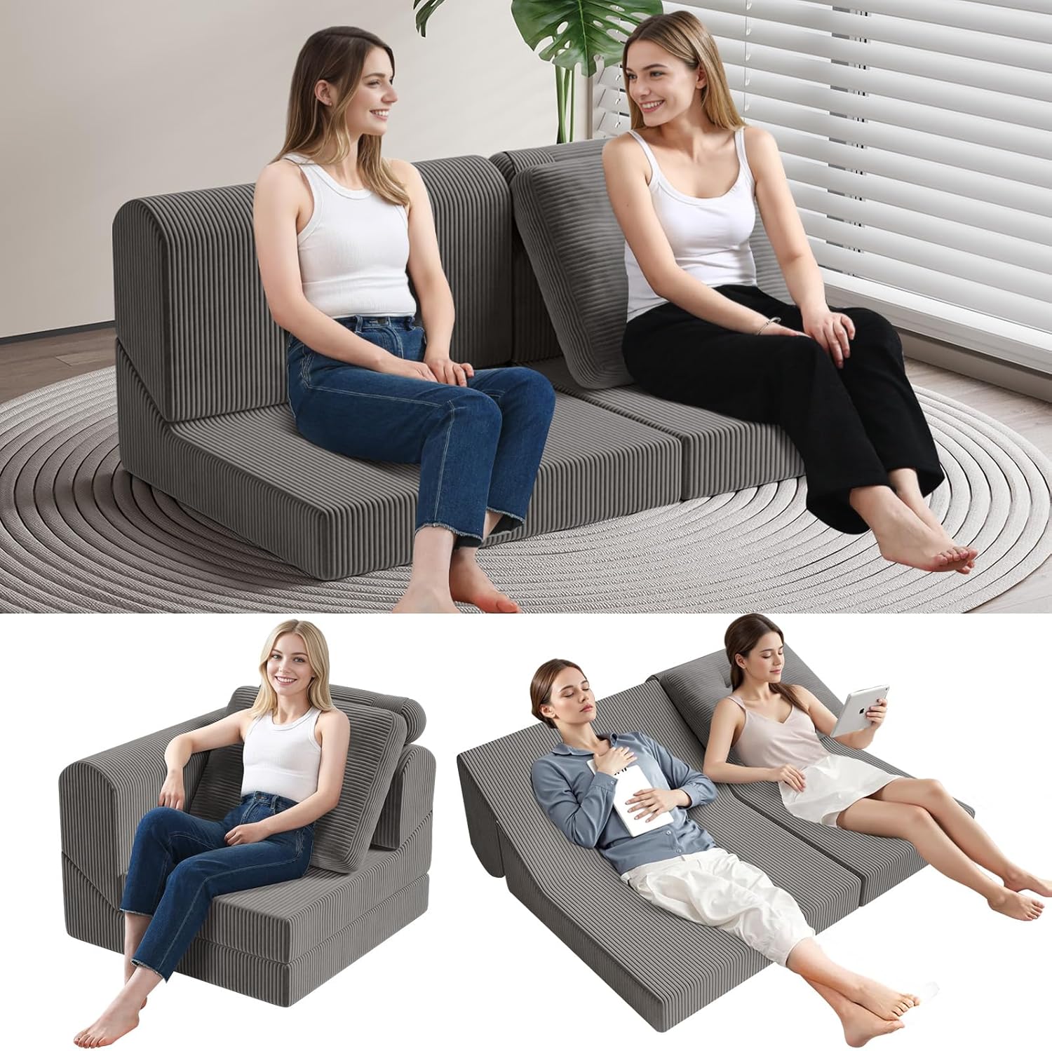 Folding Sofa Bed Queen,