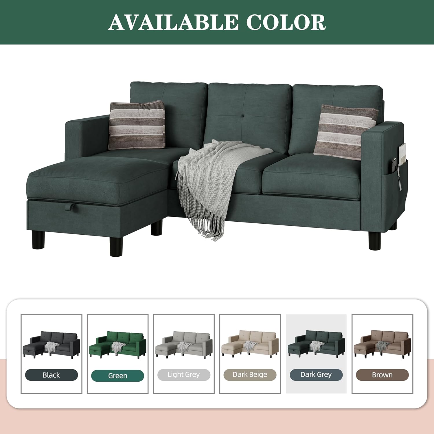 Sectional Sofas Couches for Living Room