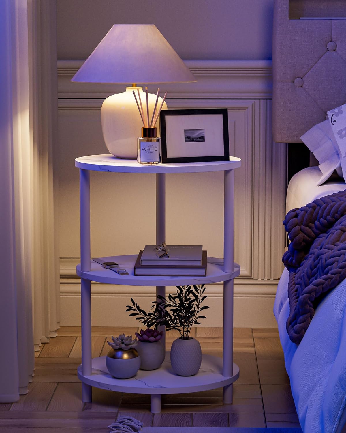 Small Round Side Table