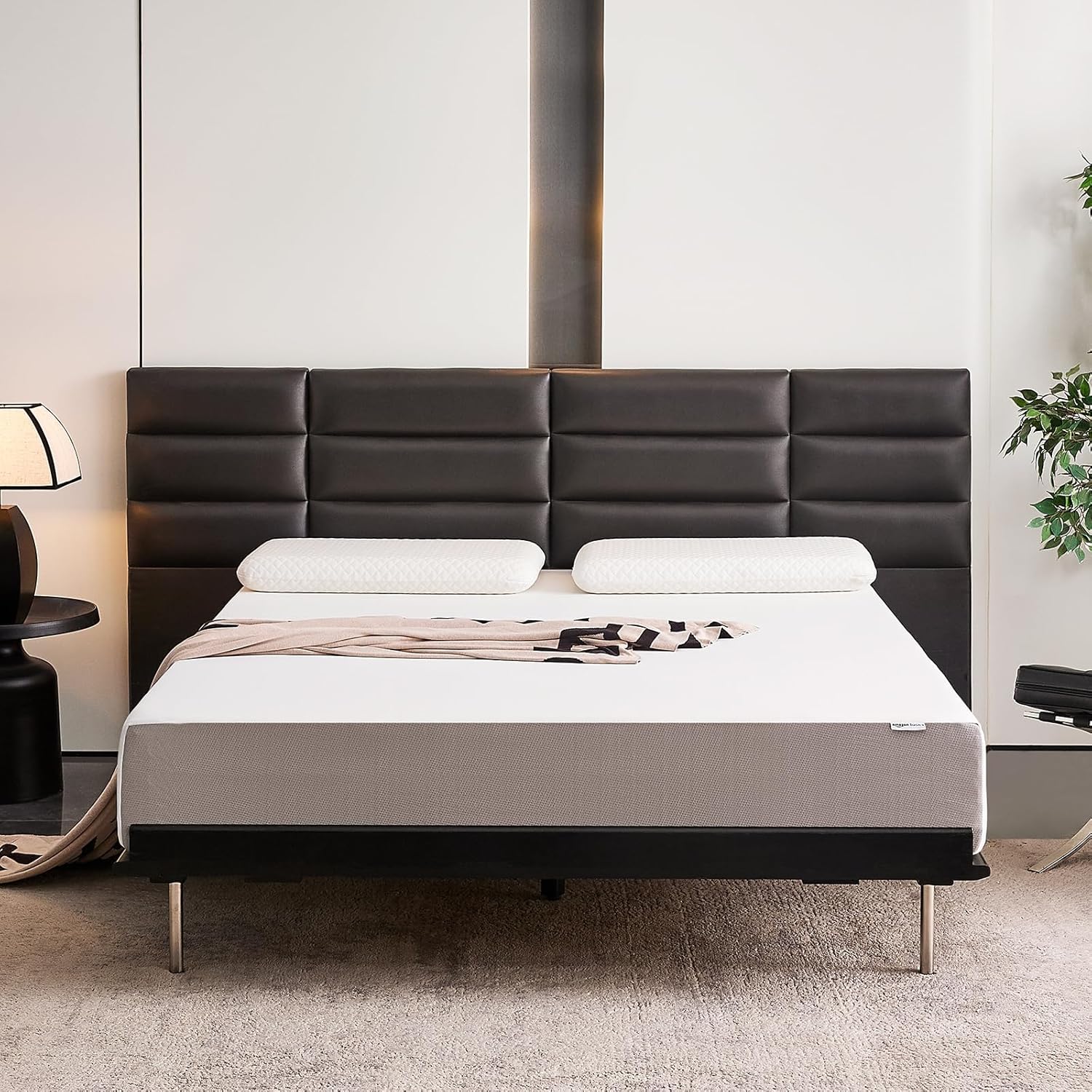 Plush Memory Foam Bed Mattress,