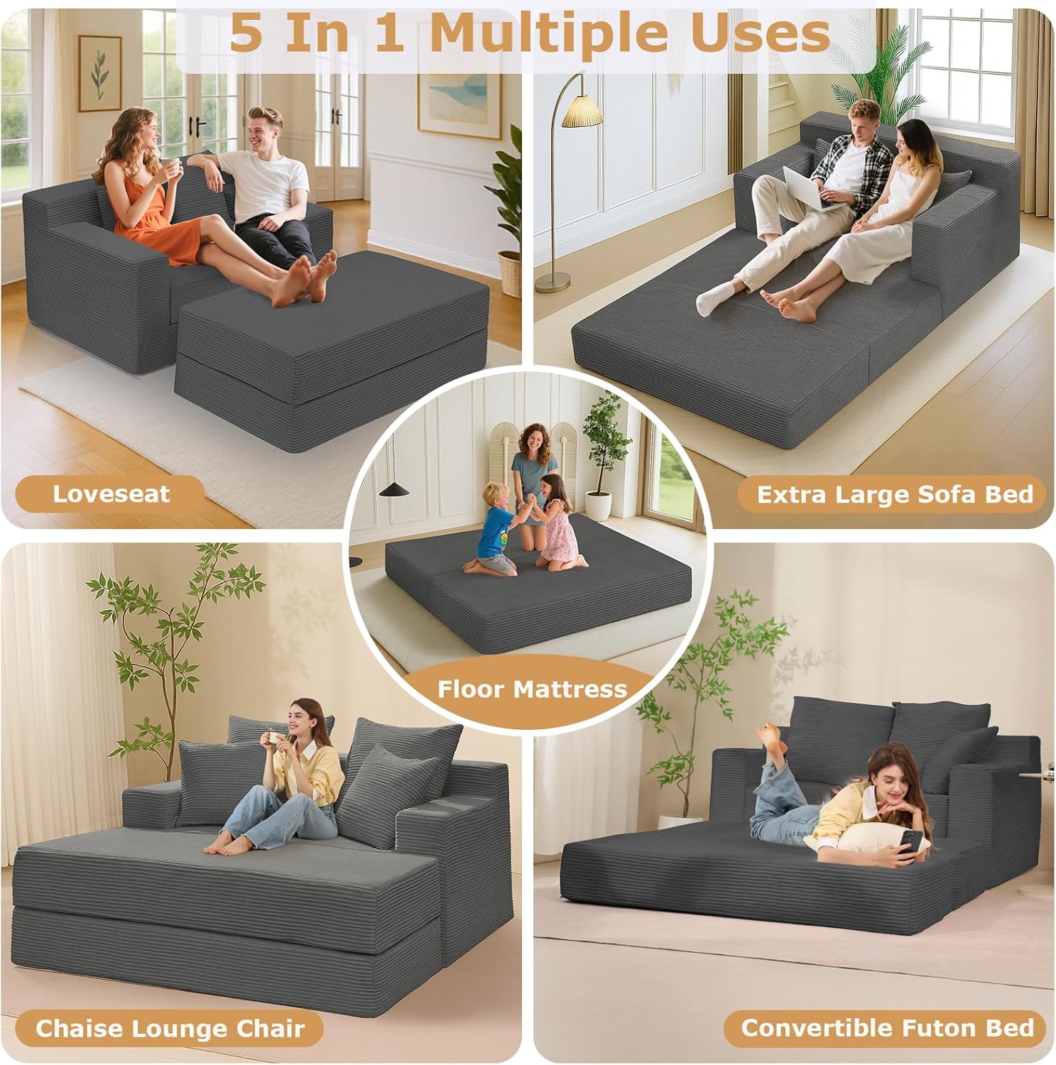 Convertible Sofa Bed,