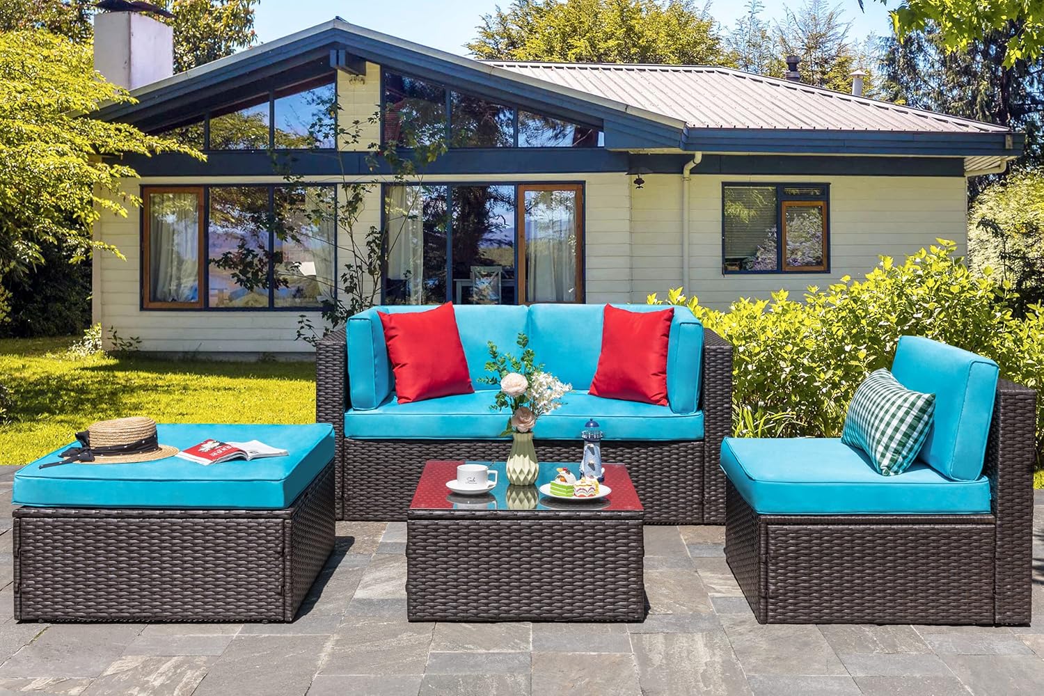 7 Pieces Patio Furniture Sets