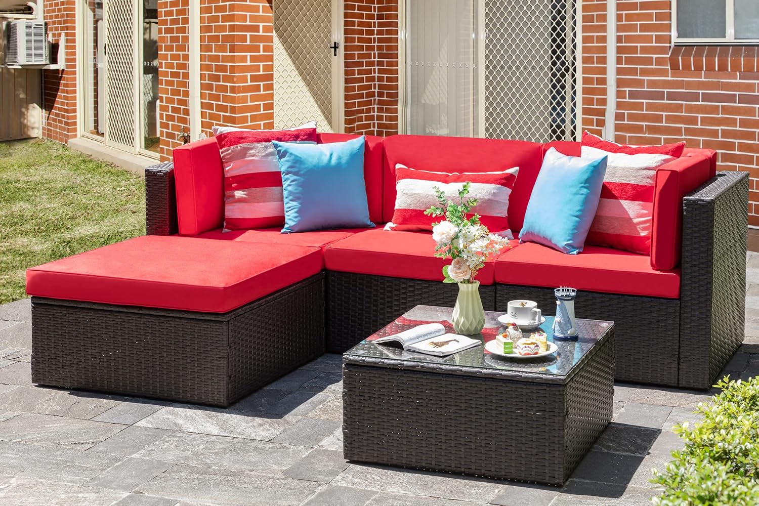 7 Pieces Patio Furniture Sets